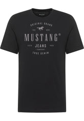 Męski T-Shirt Mustang Style Alex Black 1017331 4142